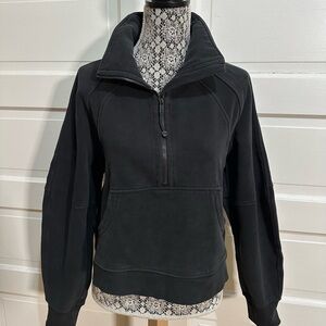 Lululemon Scuba Oversized Half-Zip Size M/L Charcoal Black $138